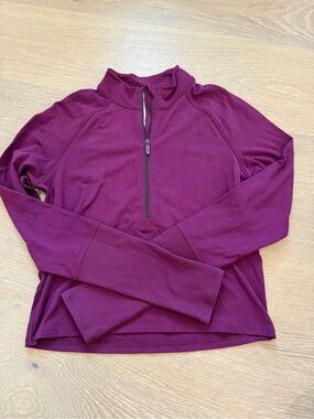 Women’s Lululemon Half-Zip Pullover in Deep Purple